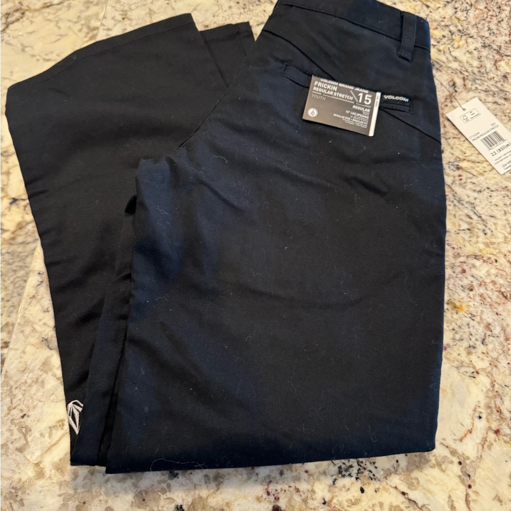 NWT Volcom boys pants size 22